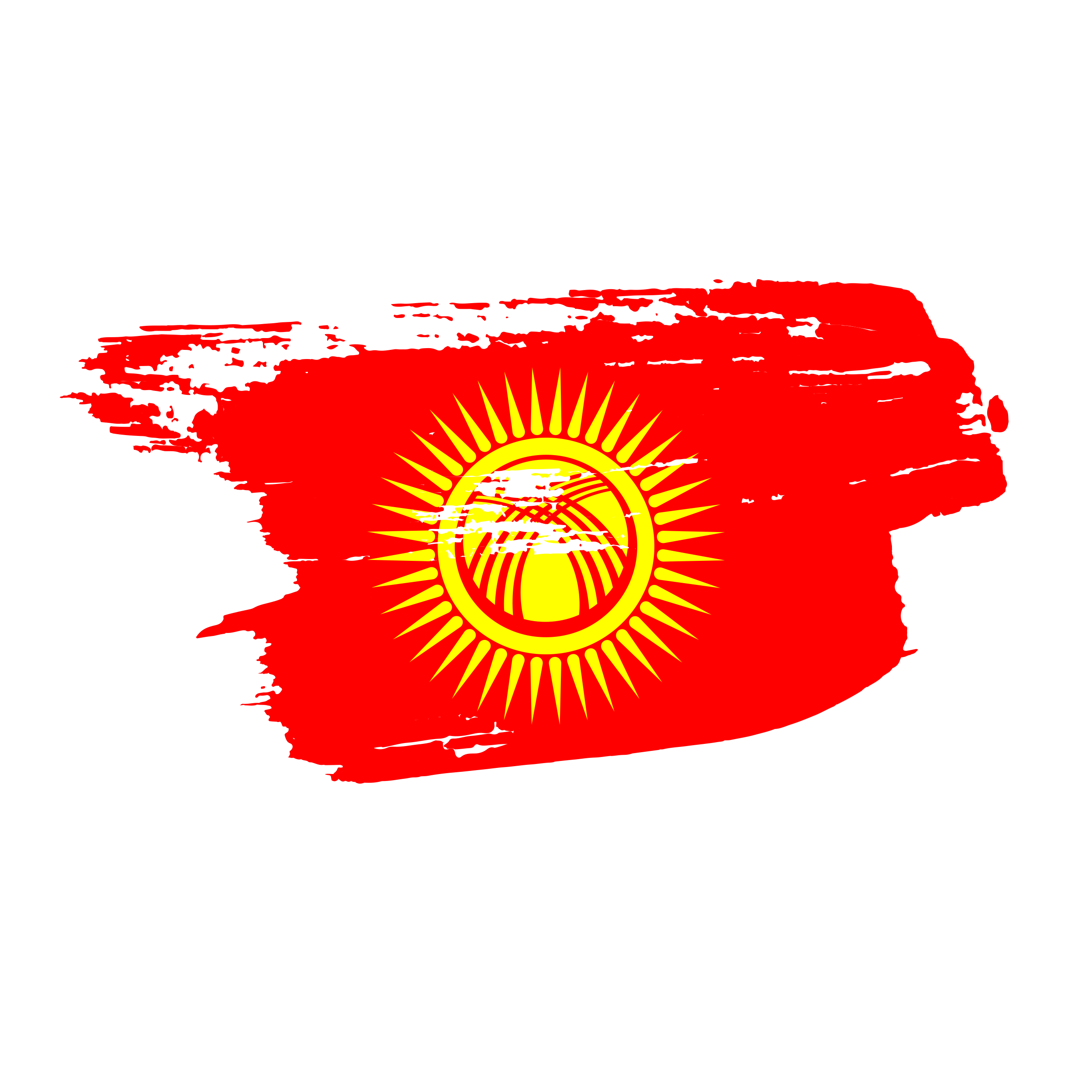 Kyrgyzstan flag png