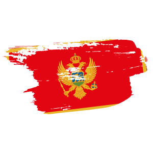 Montenegro flag png
