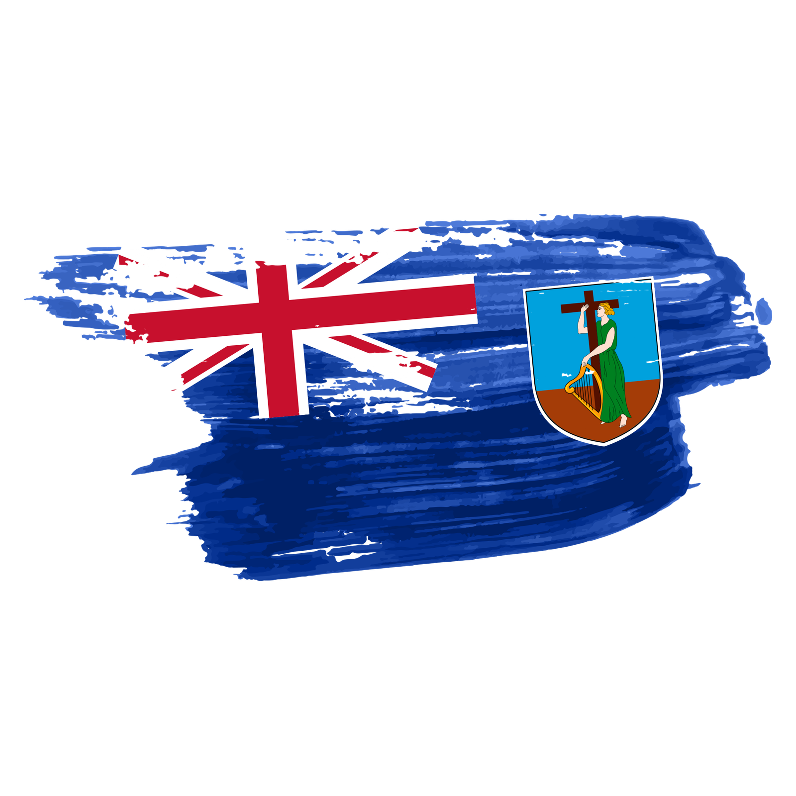 Montserrat flag png