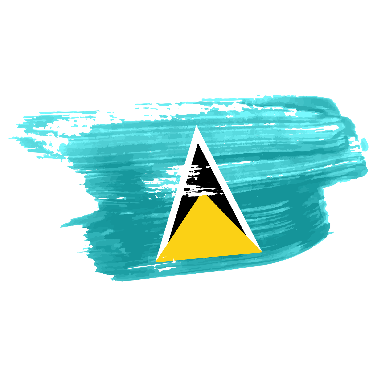 Saint Lucia flag png