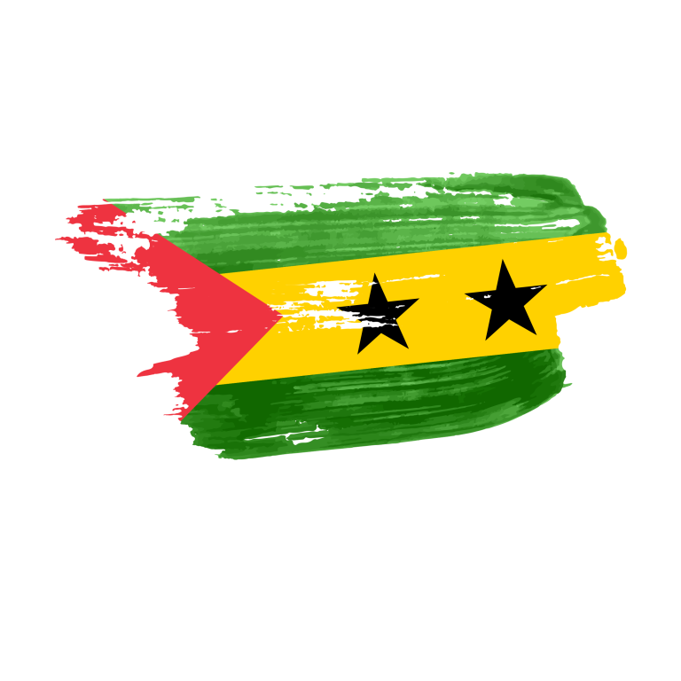 São Tomé and Príncipe flag png