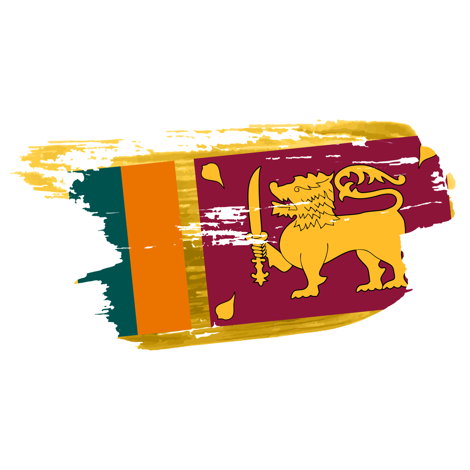 Sri Lanka flag png