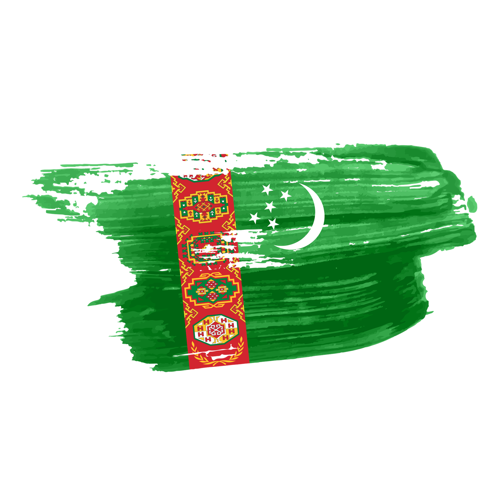 Turkmenistan flag png