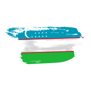Uzbekistan flag png