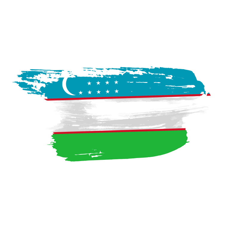 Uzbekistan flag png