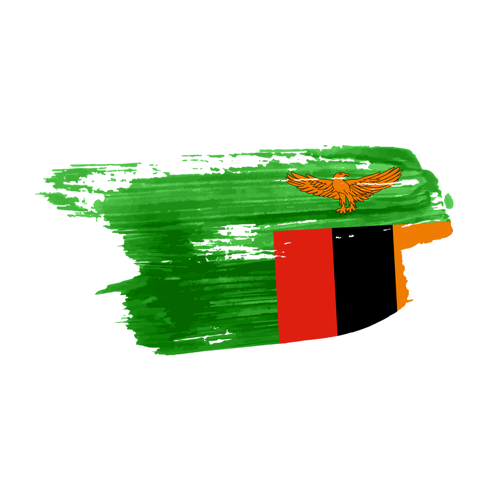 Zambia flag png