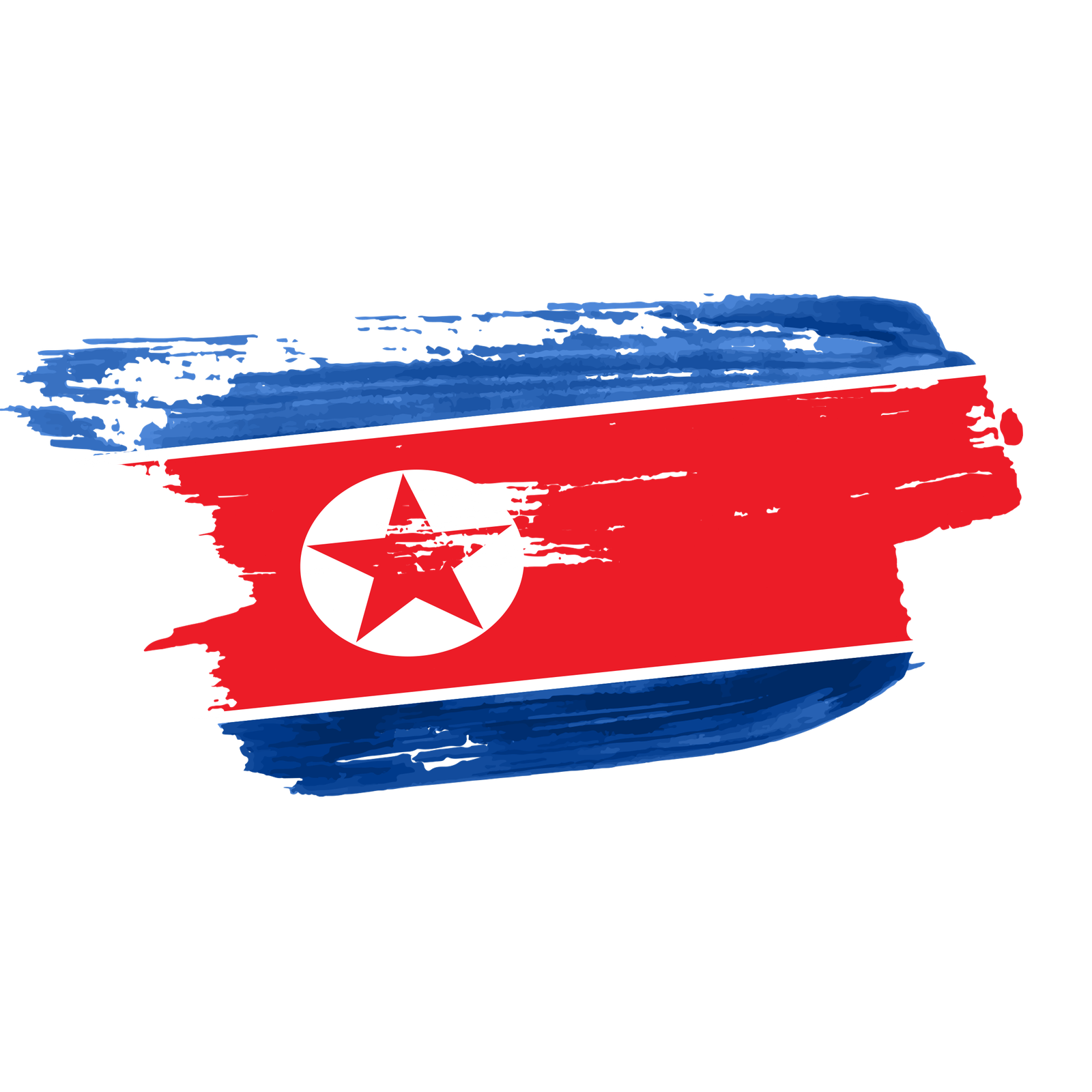north korea flag png