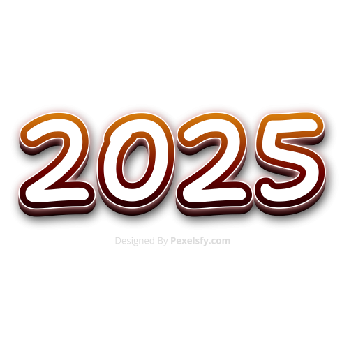 creative 2025 png transparent background