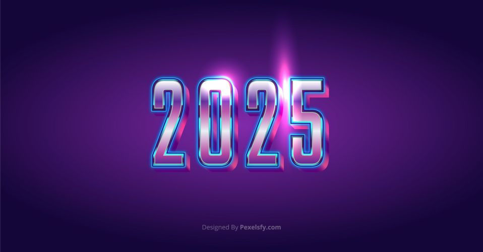 2025 wallpaper background banner cover design