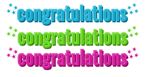congratulations