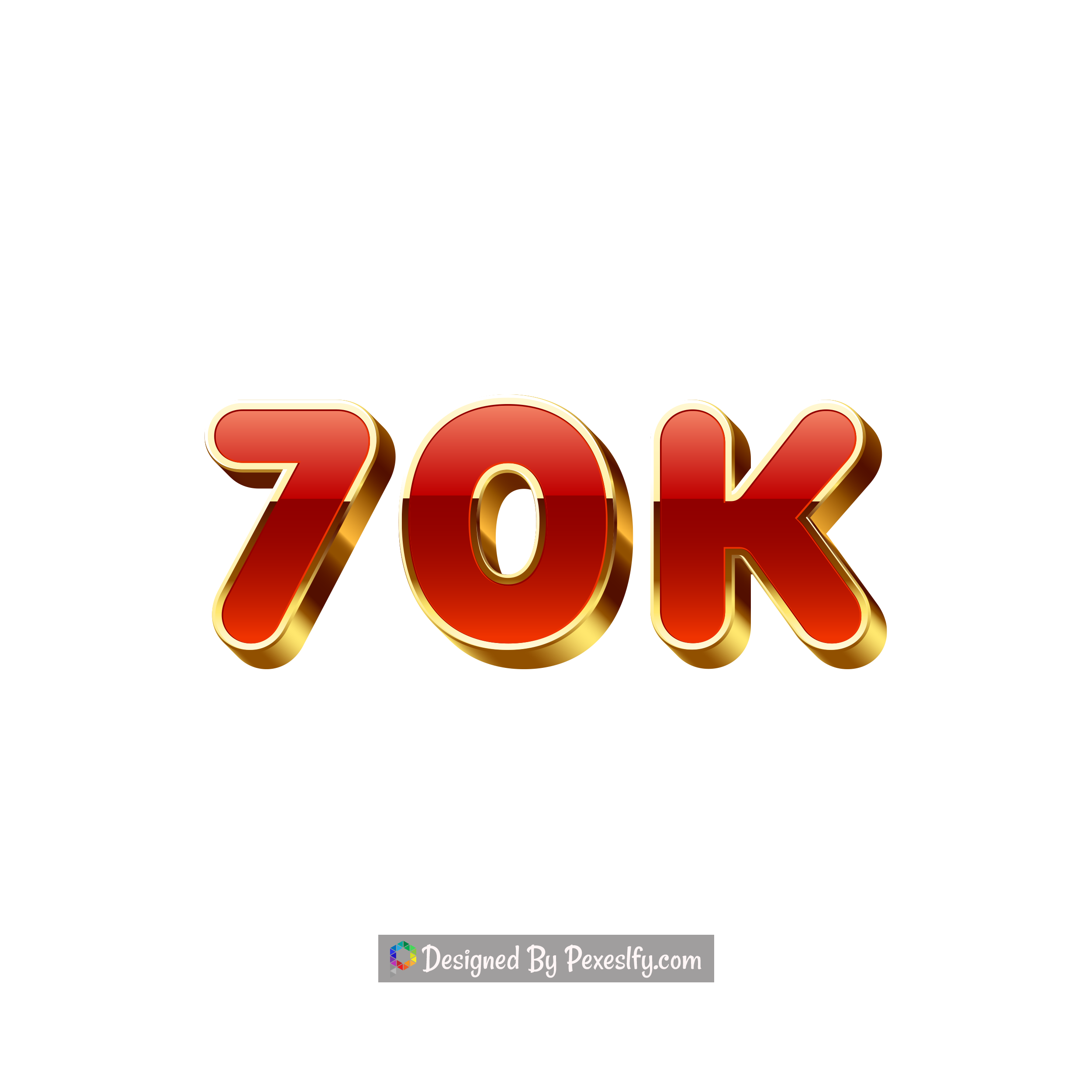 70k red png