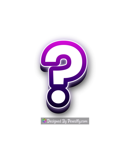 Cool question mark png transparent background