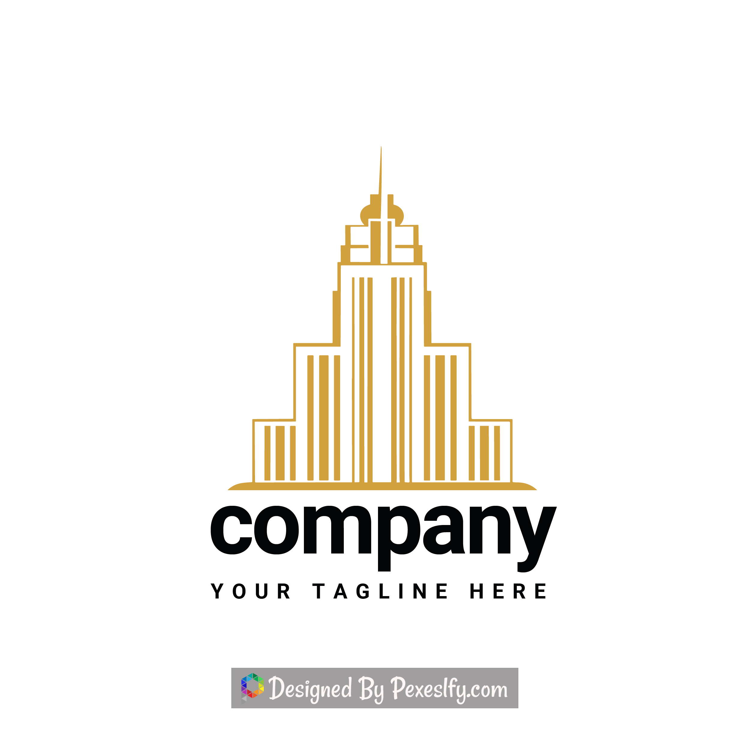 luxury logo of real estate