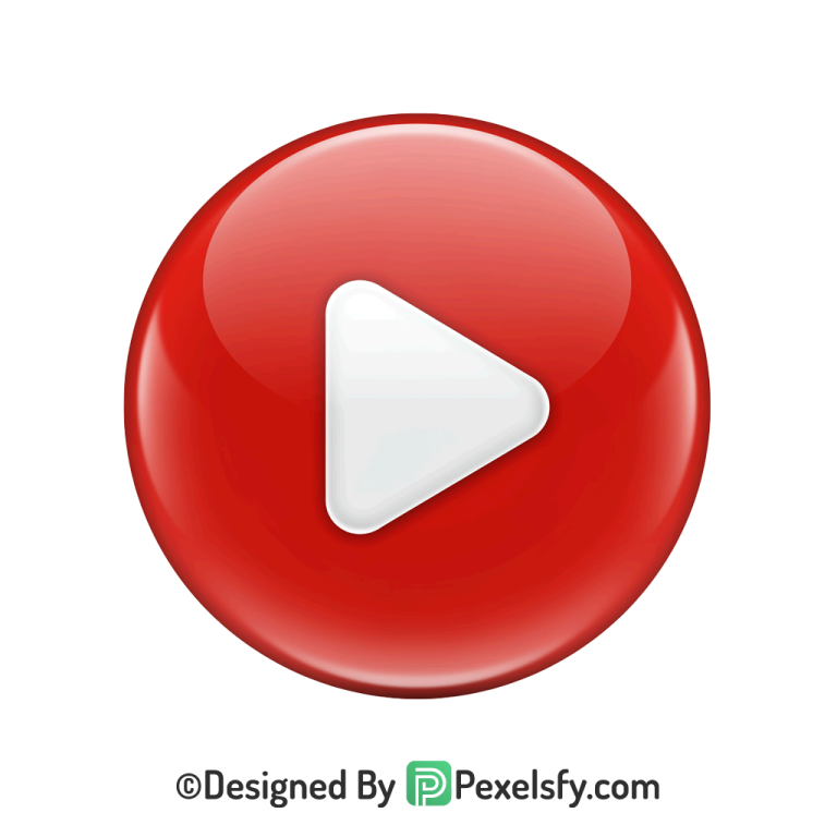 Animated YouTube Logo PNG Transparent, 3d You