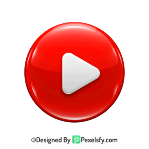 Curved YouTube Logo PNG Transparent, 3d You