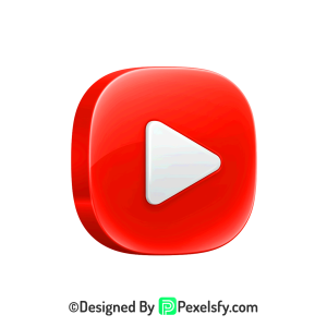 Sharp YouTube Logo PNG Transparent, 3d You