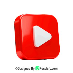 Official YouTube Logo PNG Transparent, 3d You