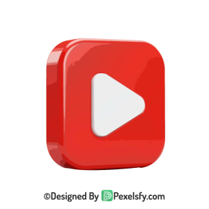 Vector YouTube Logo PNG Transparent, 3d You