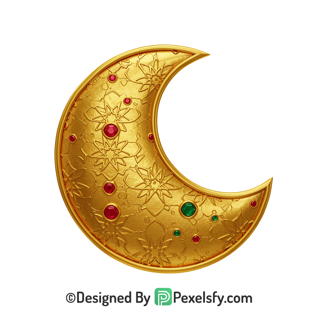 Elegant Eid al Adha Mubarak PNG Design,