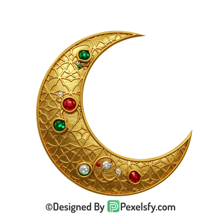Glowing Eid al Adha PNG Art Design,