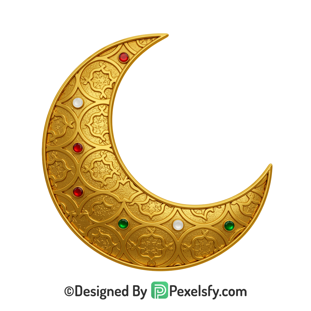 Luxurious Eid al Adha PNG Design Art,