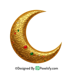 Vintage Eid al Adha PNG Card Art,