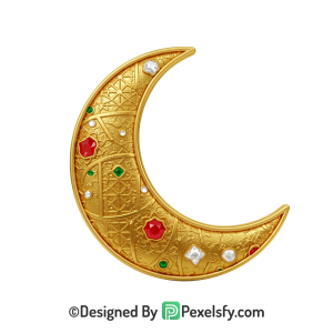 Eid al Adha PNG Template With Mosque,
