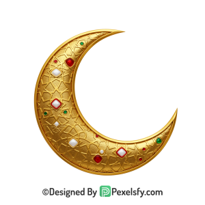 Classic Greeting Eid al Adha PNG Art,