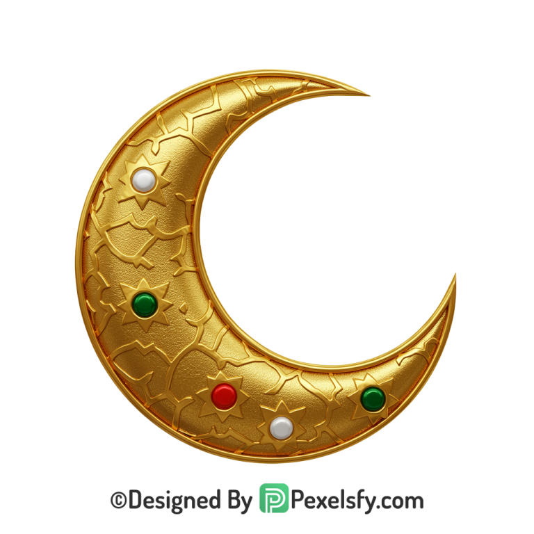 Moonlit Night Eid al Adha PNG Artwork,