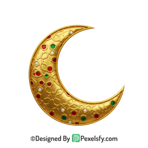 Elegant Design Eid al Adha PNG Template,