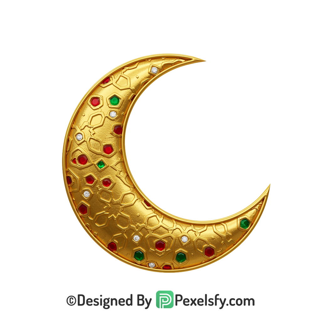 Elegant Design Eid al Adha PNG Template,