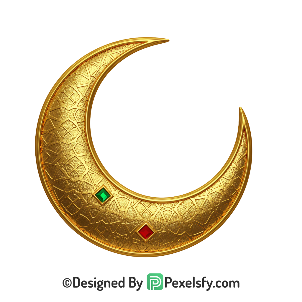 Luxury and Gold Eid al Adha PNG,