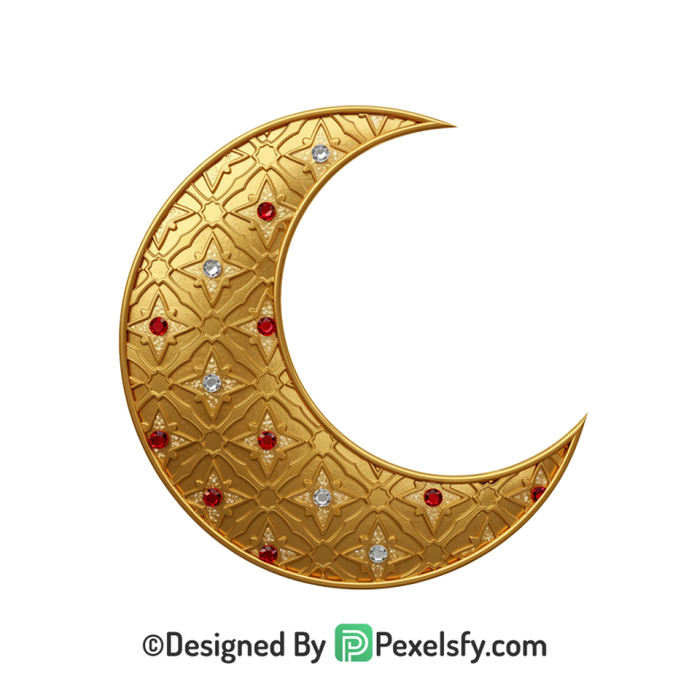 Gold Theme Eid al Adha PNG Art,