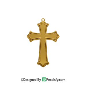 Holy Sign PNG Transparent Art, 3d Golden
