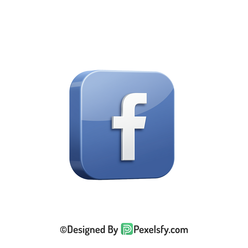Facebook Logo PNG Transparent Vector Design, social