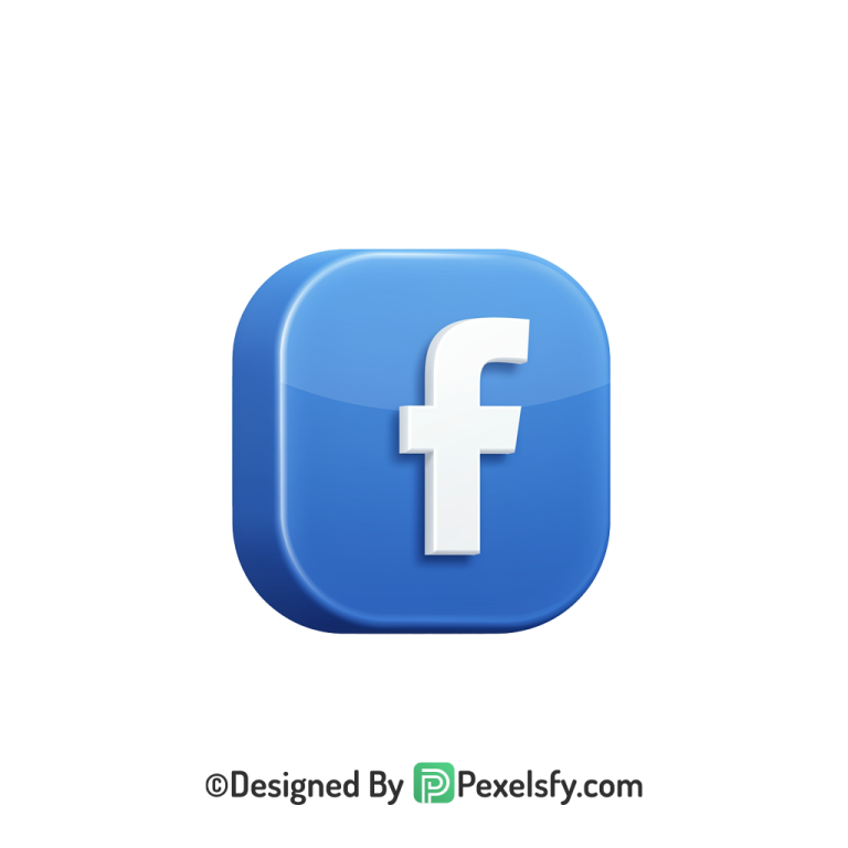 Facebook Logo PNG Transparent Soft Finish, social