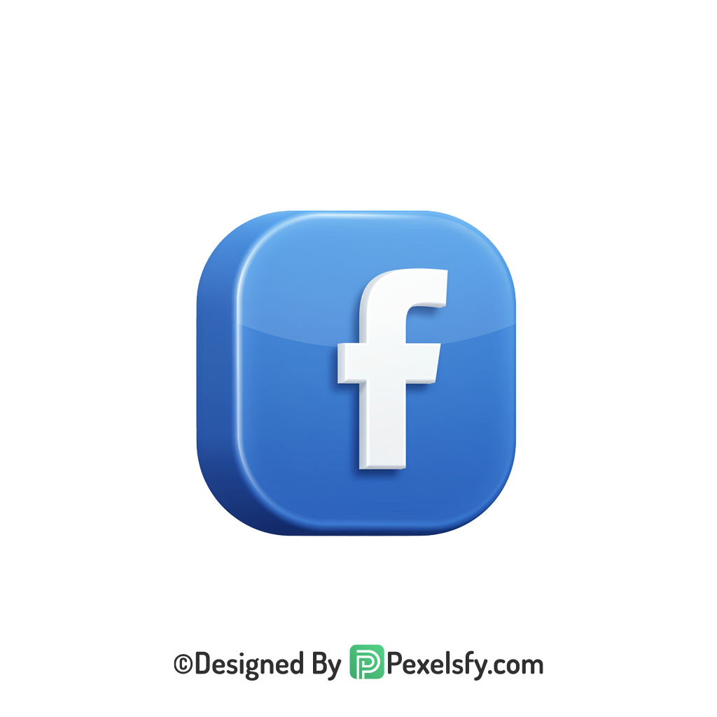 Facebook Logo PNG Transparent Soft Finish, social