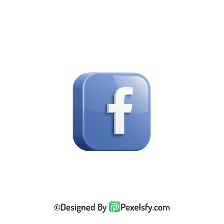 Facebook Logo PNG Transparent Free Template, social