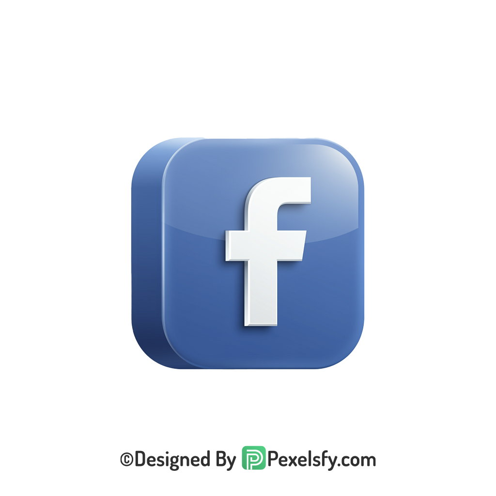 Facebook Logo PNG Transparent Printable Icon, social