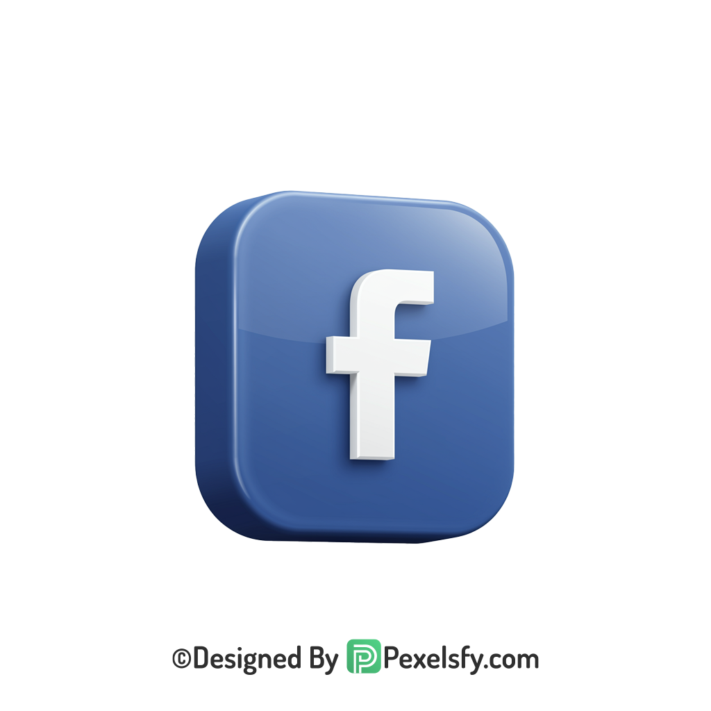 Facebook Logo PNG Transparent Hand Drawn, social