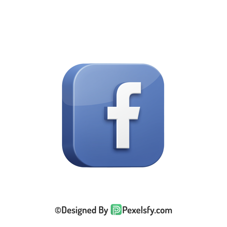 Facebook Logo PNG Transparent Template, social media