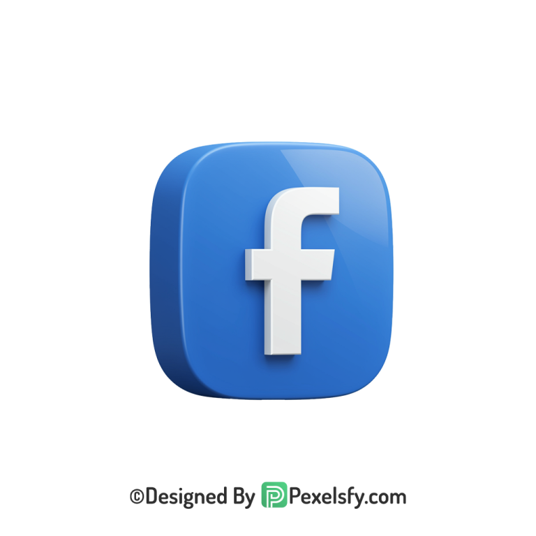 Clear Facebook Logo PNG Transparent, social media