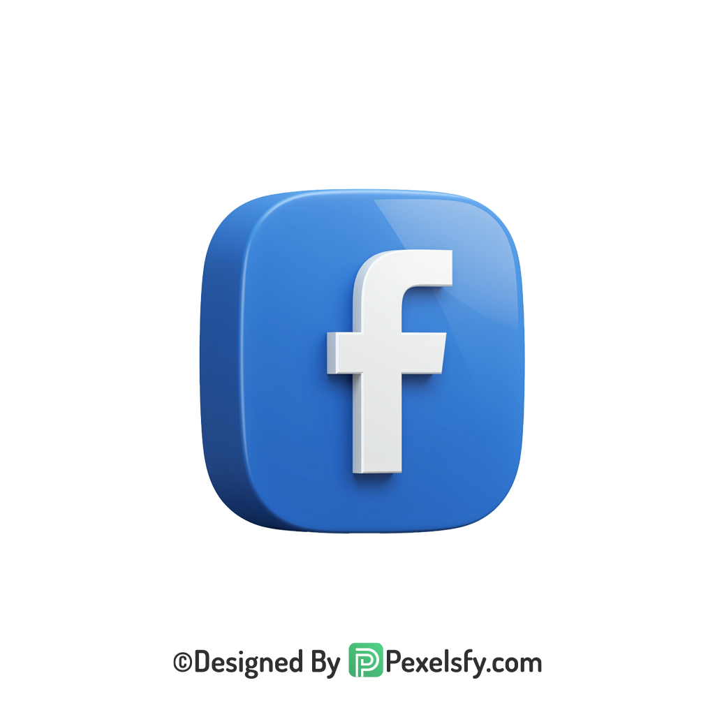 Clear Facebook Logo PNG Transparent, social media