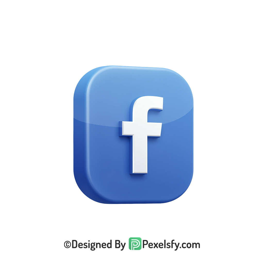 Facebook Logo PNG Transparent Simple Download, social