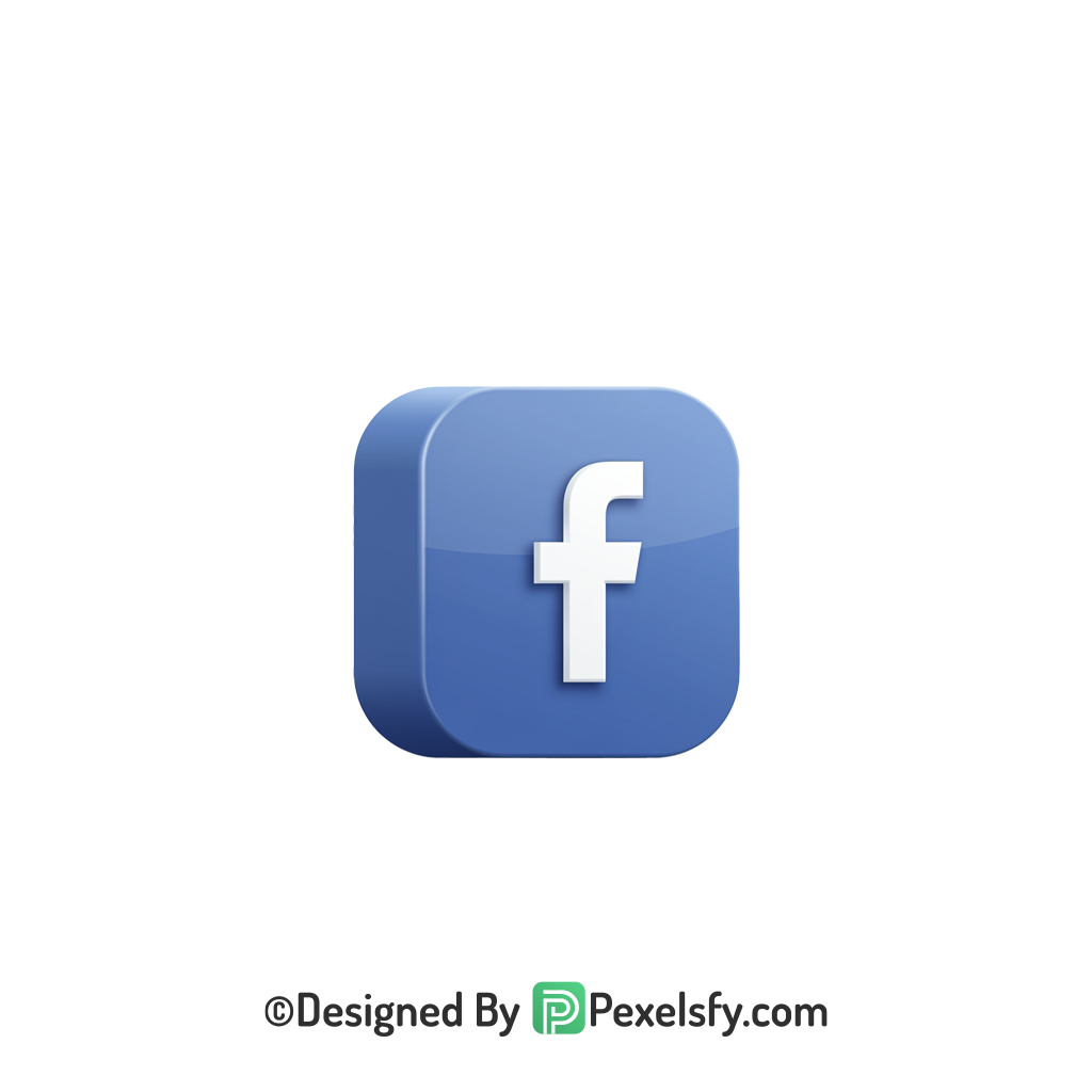 Facebook Logo PNG Transparent No Background, social