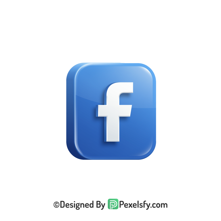 Facebook Logo PNG Transparent Export Ready, social
