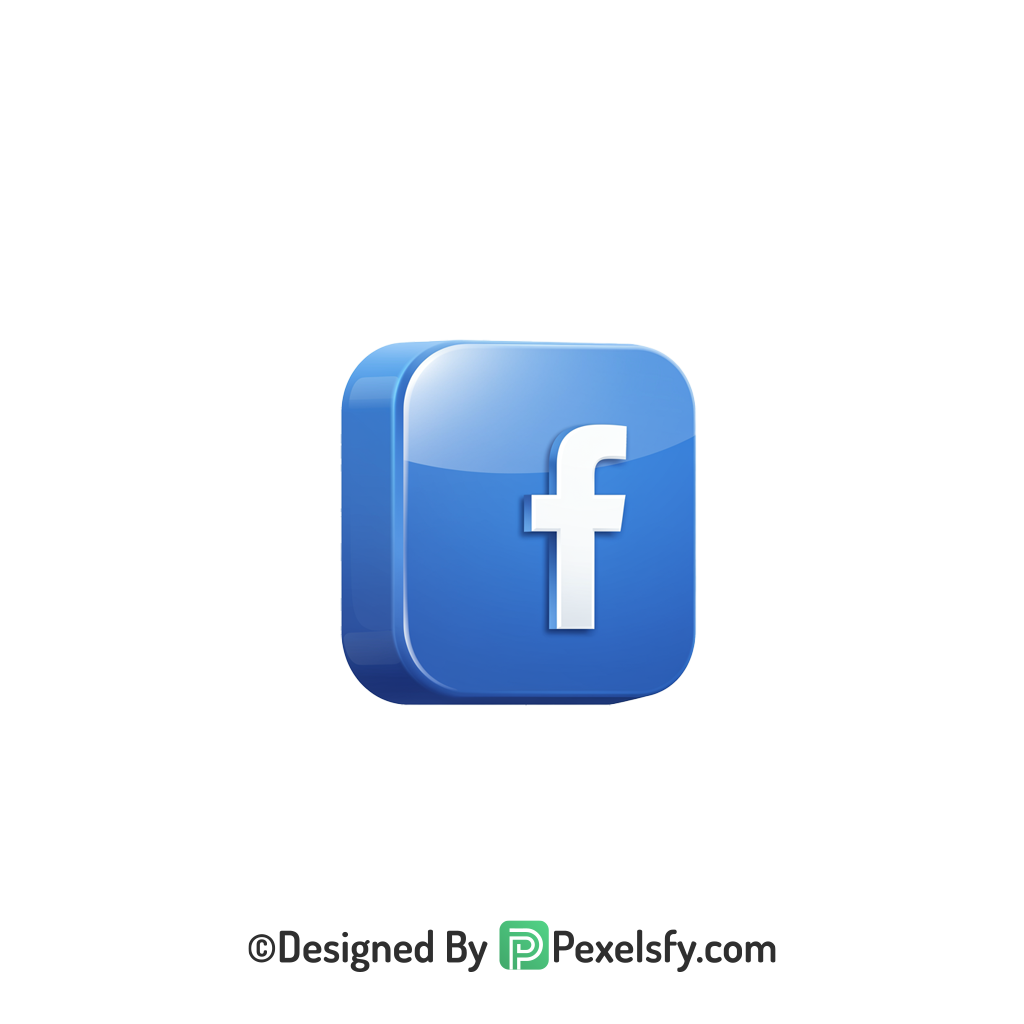 Clean Facebook Logo PNG Transparent, social media