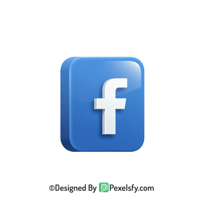 Facebook Logo PNG Transparent White Clipart, social