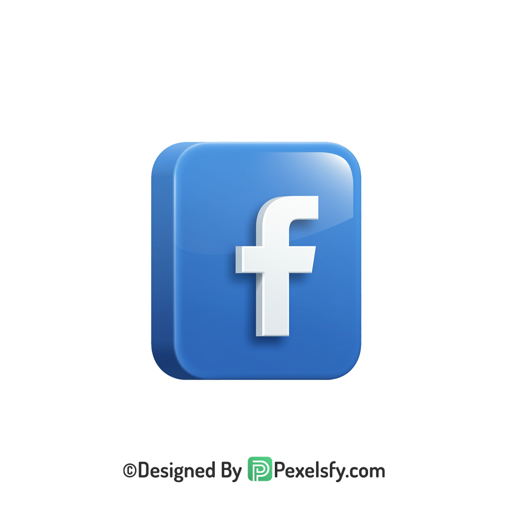 Facebook Logo PNG Transparent White Clipart, social
