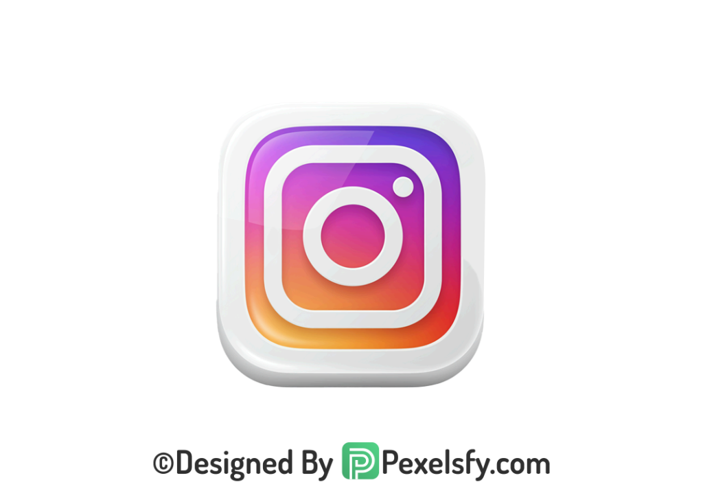 Flat Design Instagram Logo PNG Transparent, Instagram